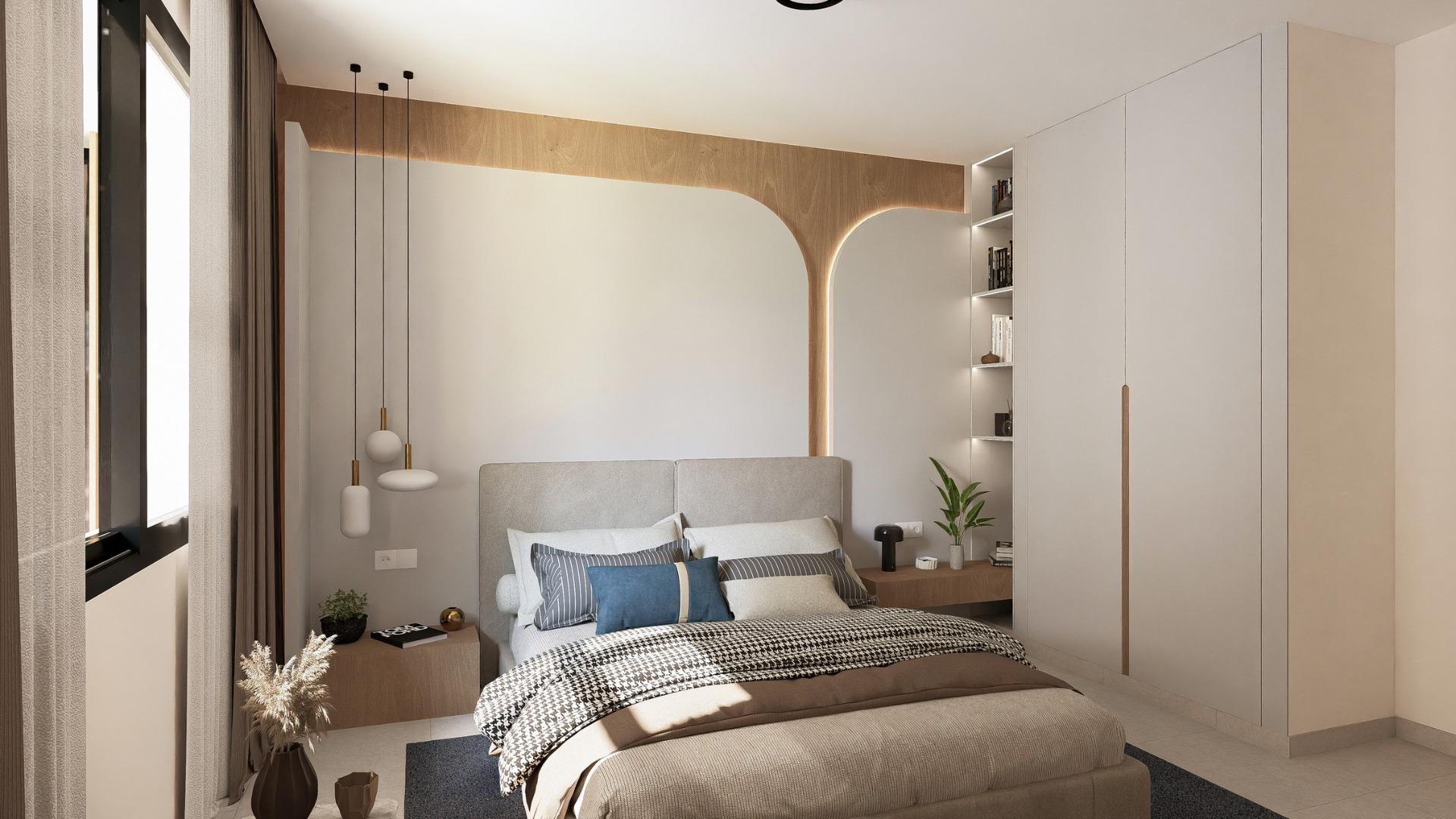 New Build - 2 Bedroom 2 Bathroom Villa in Baños y Mendigo - Altaona Golf  - Murcia