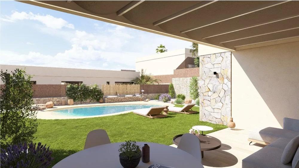 New Build - 4 Bedroom 3 Bathroom Villa in Baños y Mendigo - Altaona Golf  - Murcia