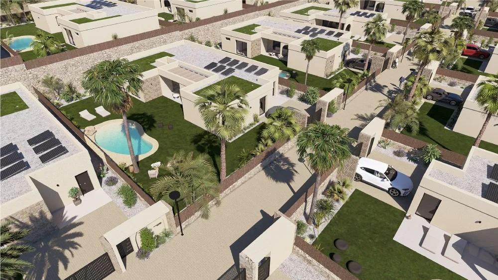 New Build - 4 Bedroom 3 Bathroom Villa in Baños y Mendigo - Altaona Golf  - Murcia