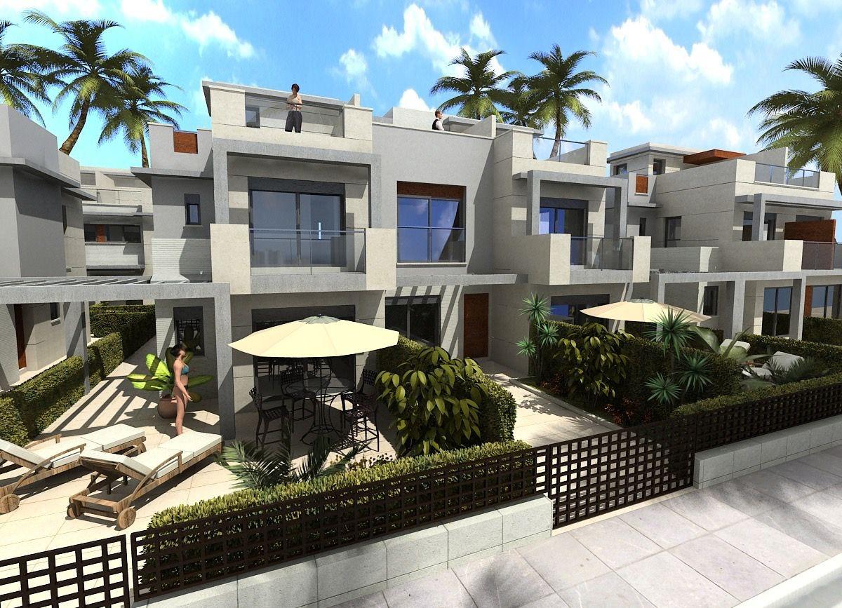 New Build - 3 Bedroom 3 Bathroom Villa in Puerto de Mazarron - Mar de Plata  - Murcia