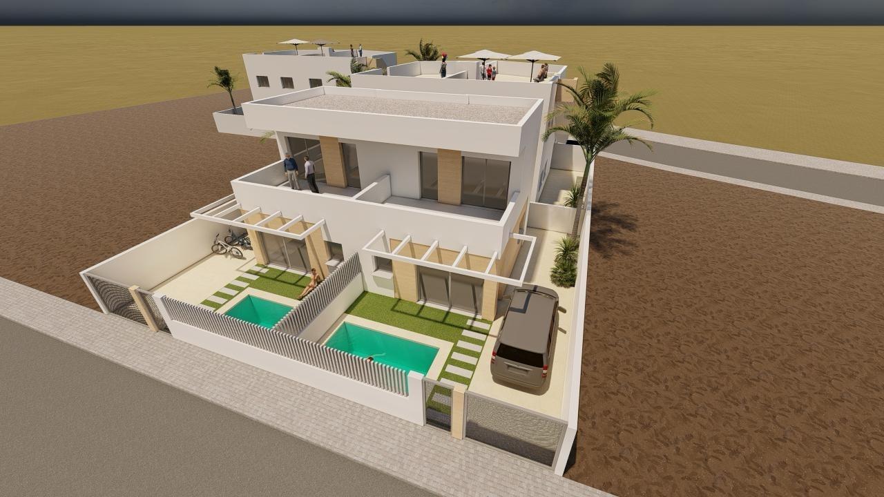 New Build - 2 Bedroom 2 Bathroom Villa in Puerto de Mazarron - Mar De Plata  - Murcia