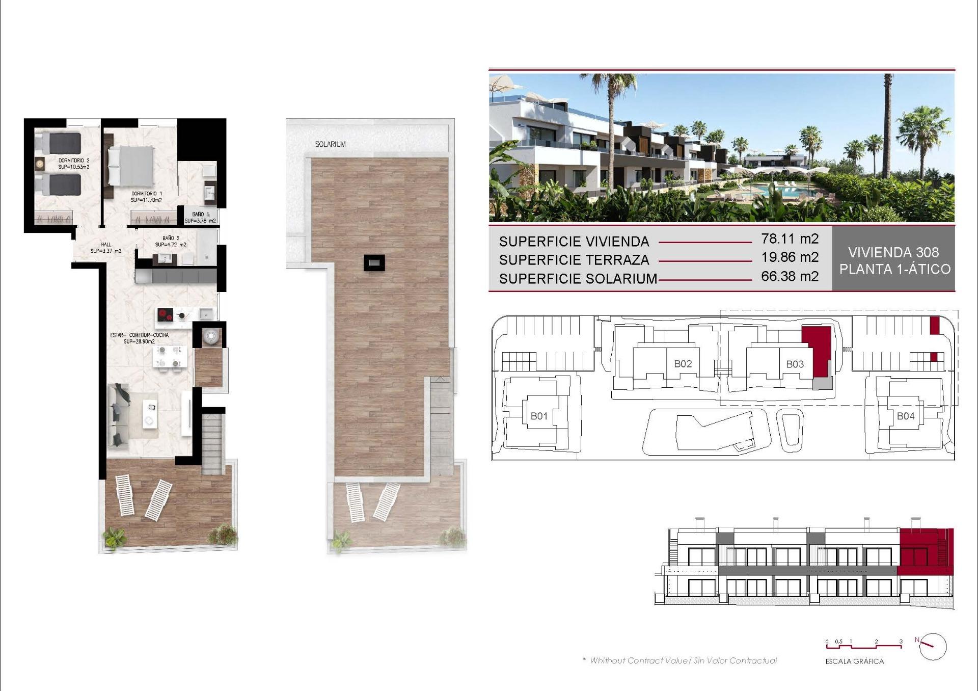 For sale - 2 Bedroom 2 Bathroom Bungalow in Rojales - Lo Marabú  - Alicante
