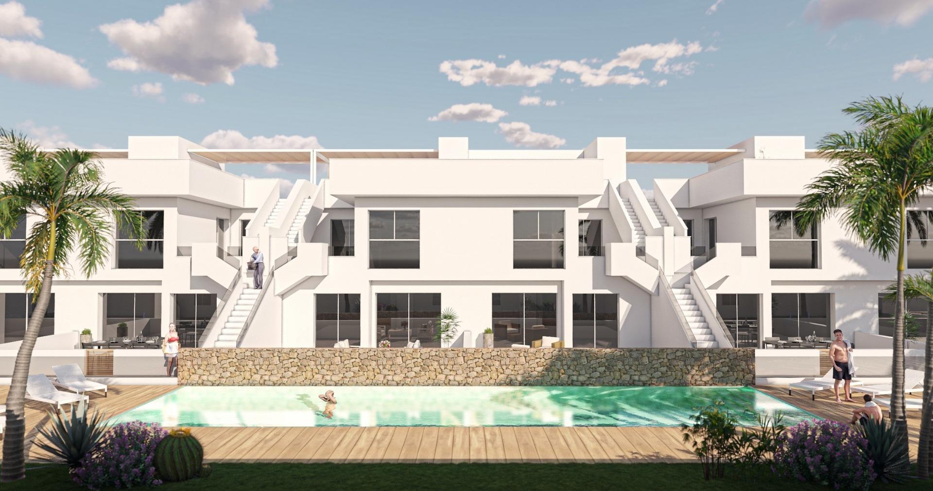 For sale - 2 Bedroom 2 Bathroom Bungalow in Pilar de La Horadada - pueblo  - Alicante