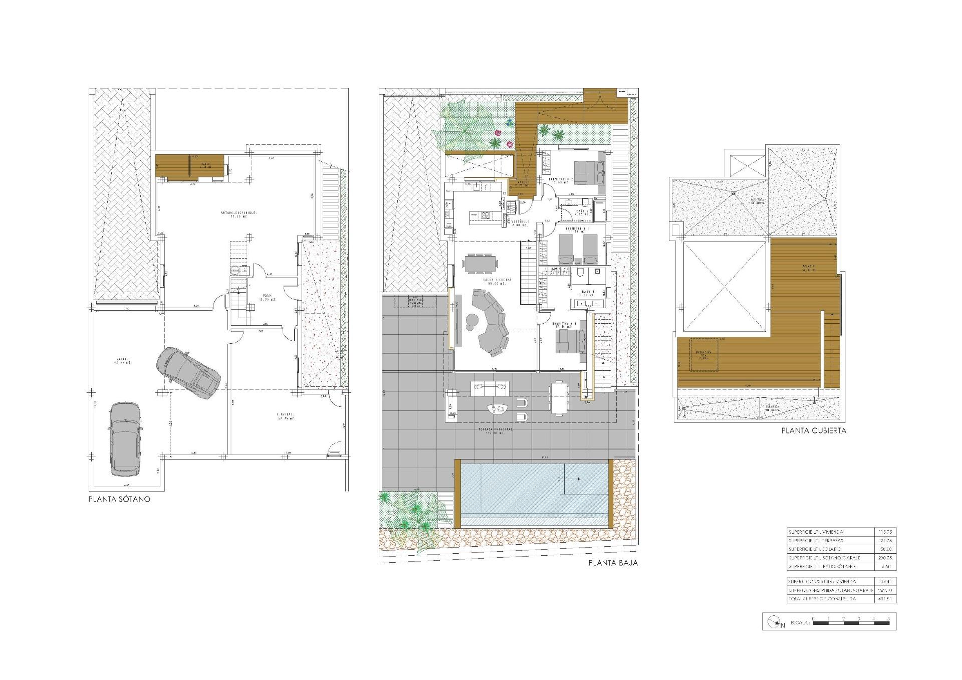 For sale - 3 Bedroom 2 Bathroom Villa in Algorfa - La Finca Golf  - Alicante
