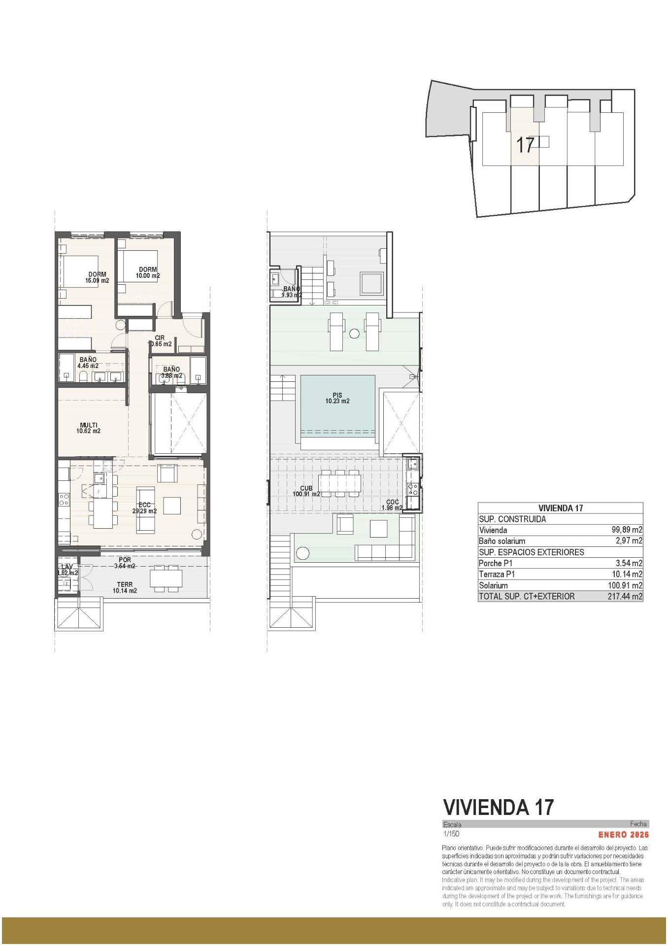 For sale - 3 Bedroom 2 Bathroom Bungalow in Pilar de La Horadada - pueblo  - Alicante