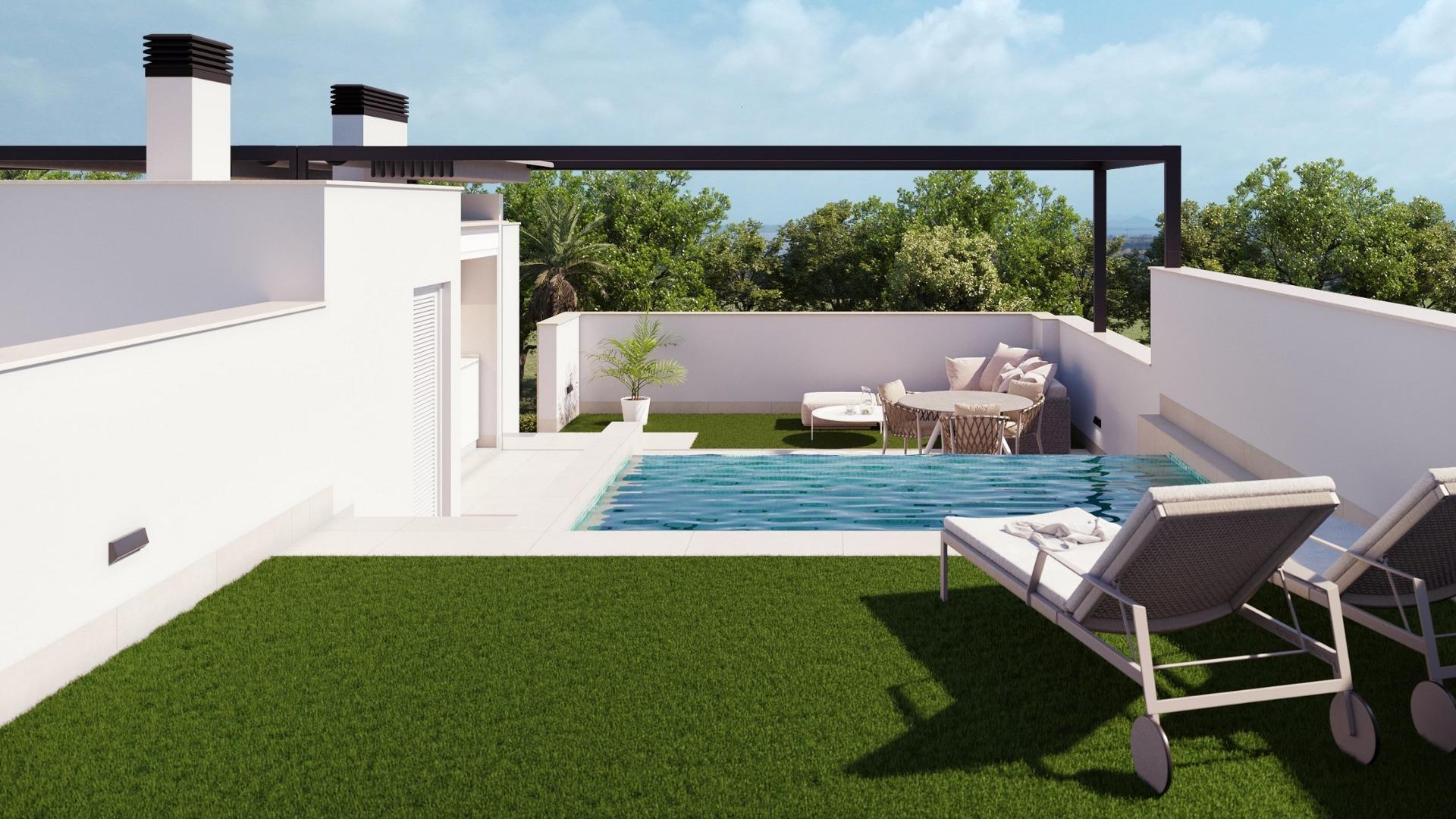 For sale - 3 Bedroom 2 Bathroom Bungalow in Pilar de La Horadada - pueblo  - Alicante