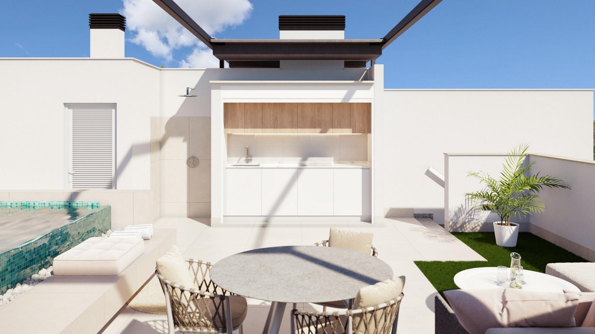 For sale - 3 Bedroom 2 Bathroom Bungalow in Pilar de La Horadada - pueblo  - Alicante