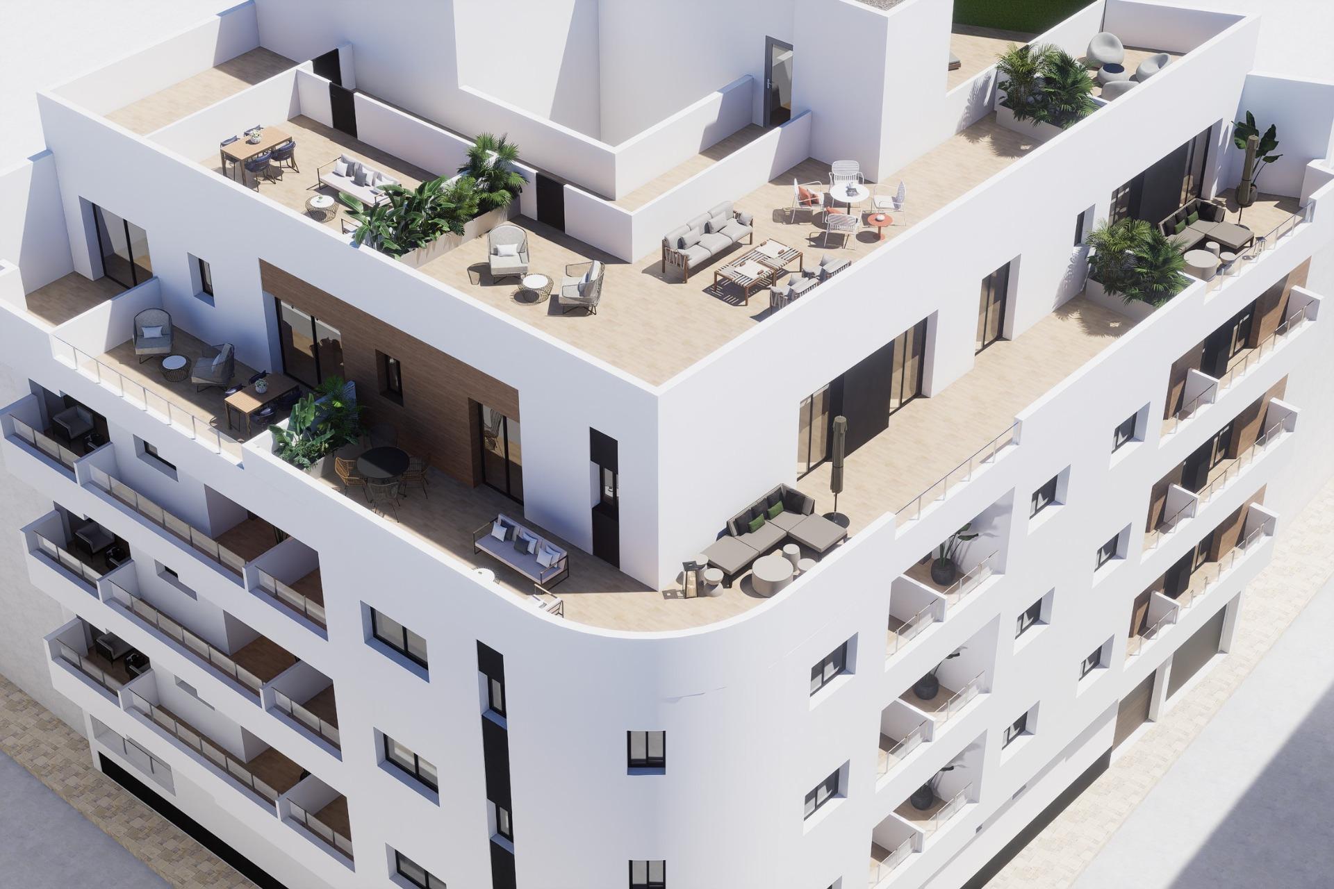 For sale - 2 Bedroom 2 Bathroom Penthouse in Torrevieja - Centro  - Alicante