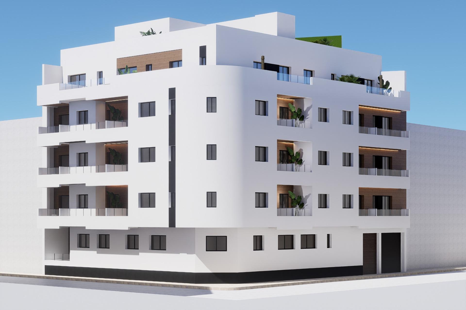For sale - 1 Bedroom 1 Bathroom Penthouse in Torrevieja - Centro  - Alicante