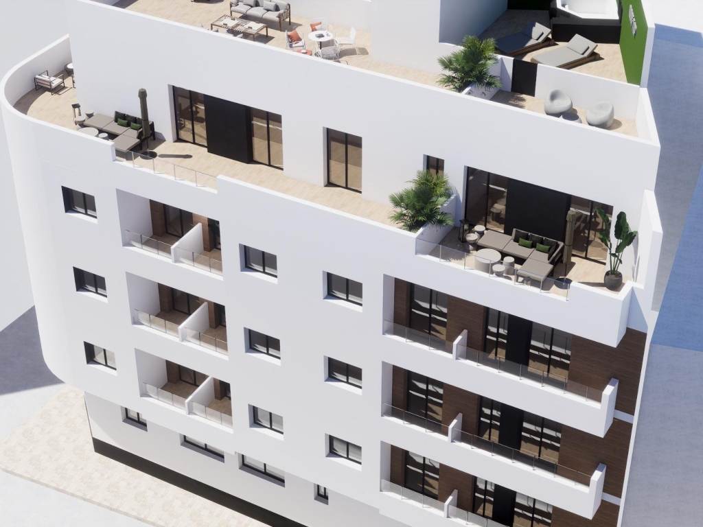 2 Bedroom 1 Bathroom Penthouse in Torrevieja
