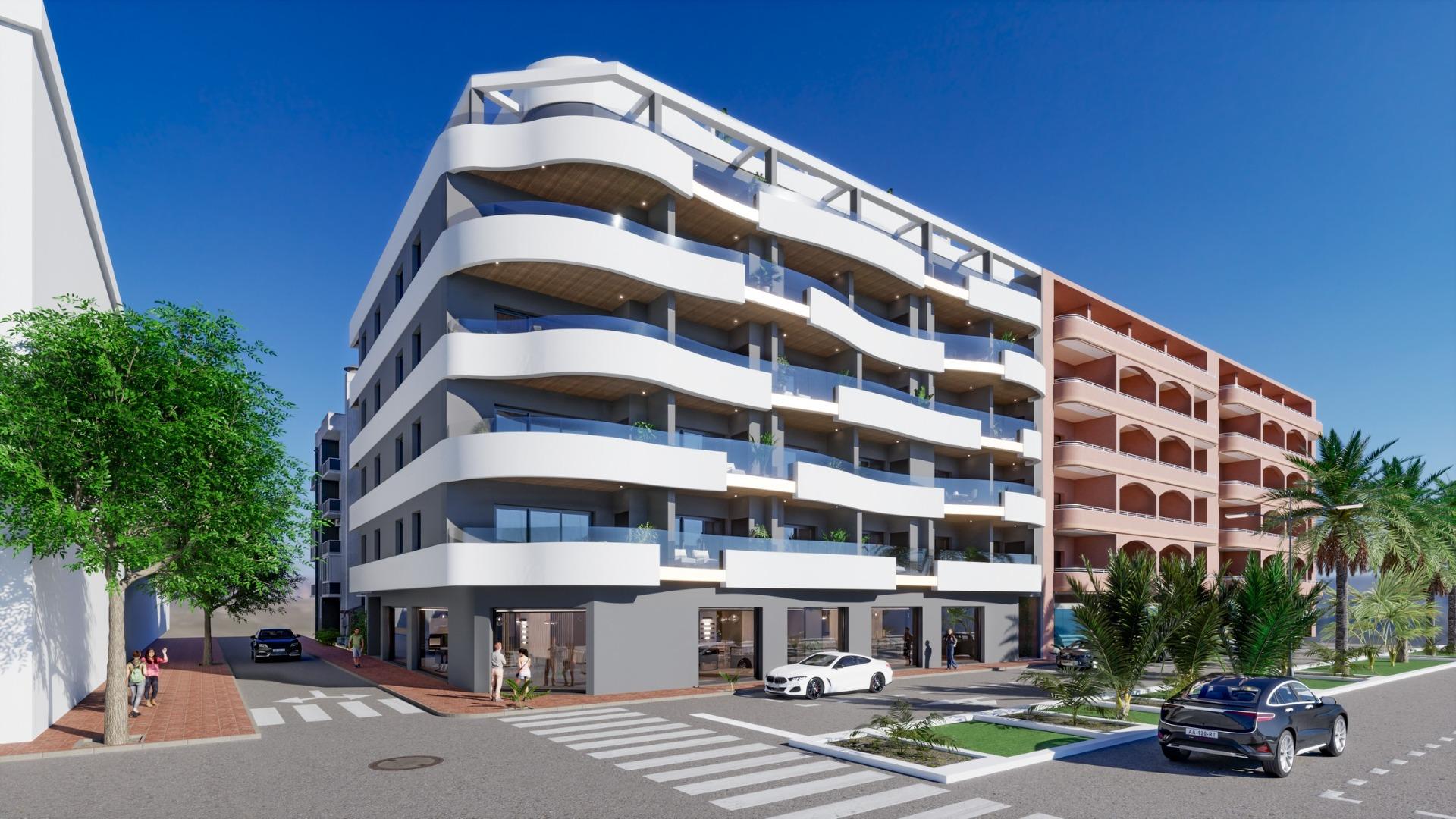 New Build - 2 Bedroom 2 Bathroom Penthouse in Torrevieja - Habaneras  - Alicante