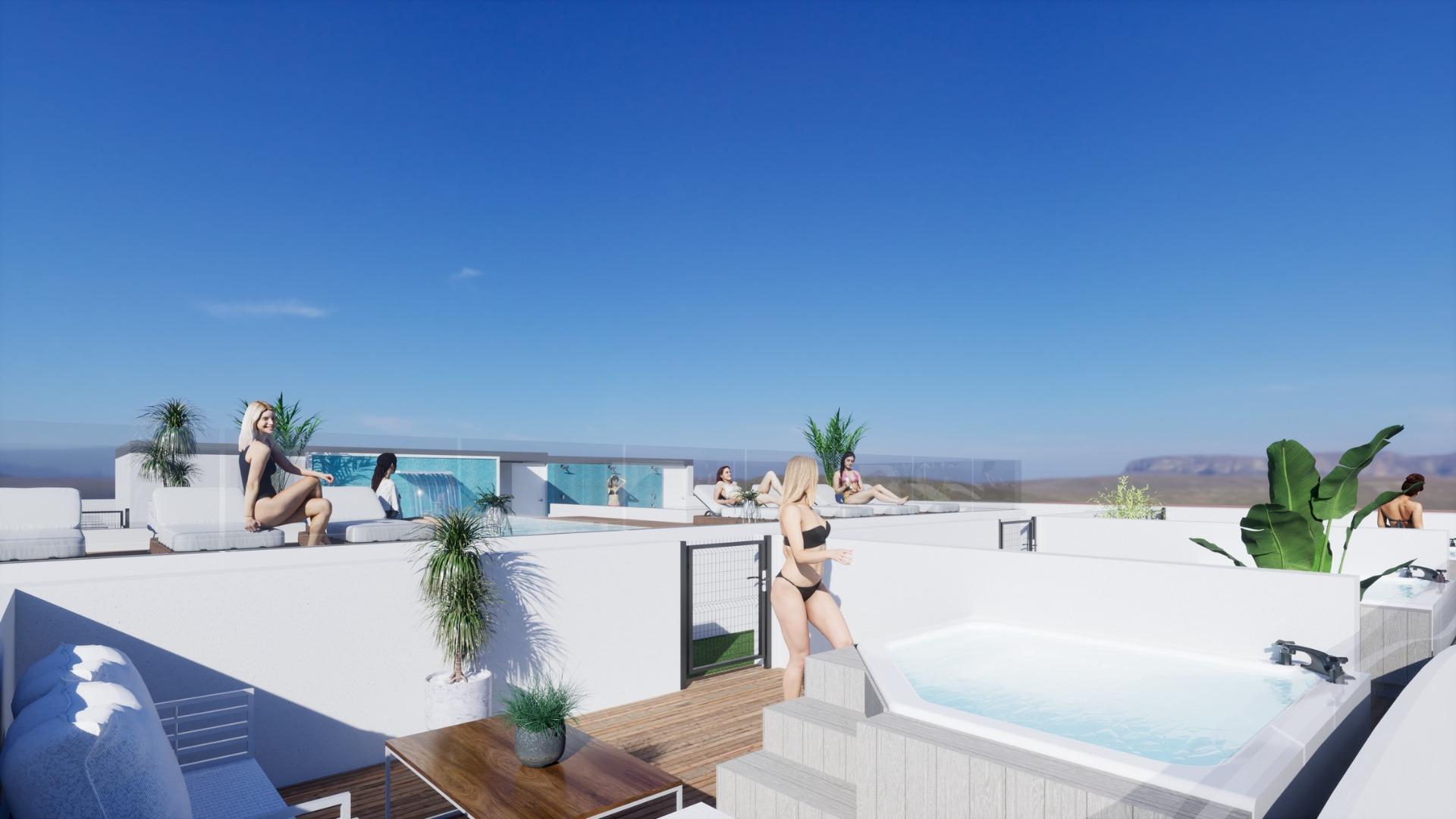 New Build - 2 Bedroom 2 Bathroom Penthouse in Torrevieja - Habaneras  - Alicante