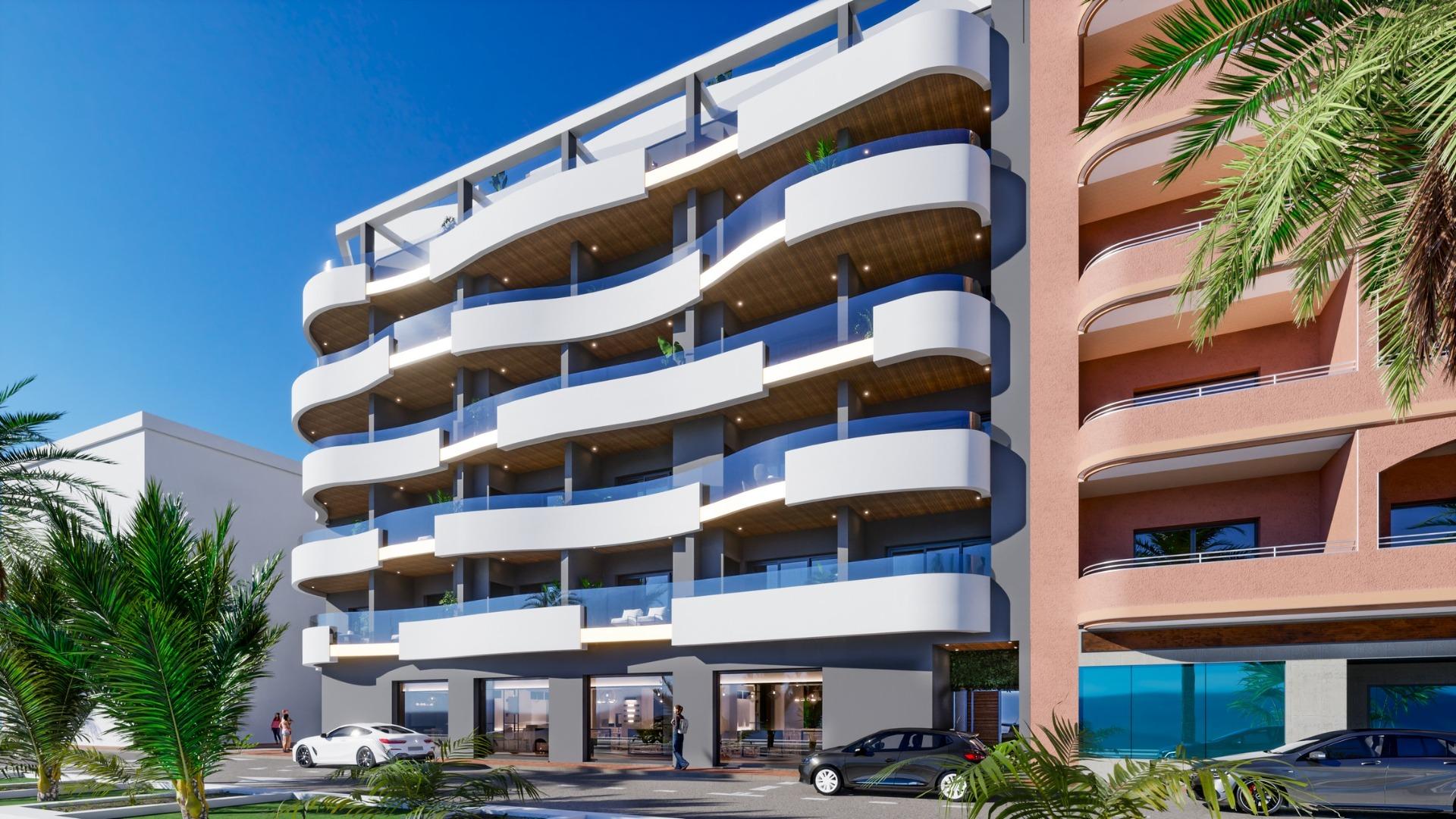 New Build - 2 Bedroom 2 Bathroom Penthouse in Torrevieja - Habaneras  - Alicante