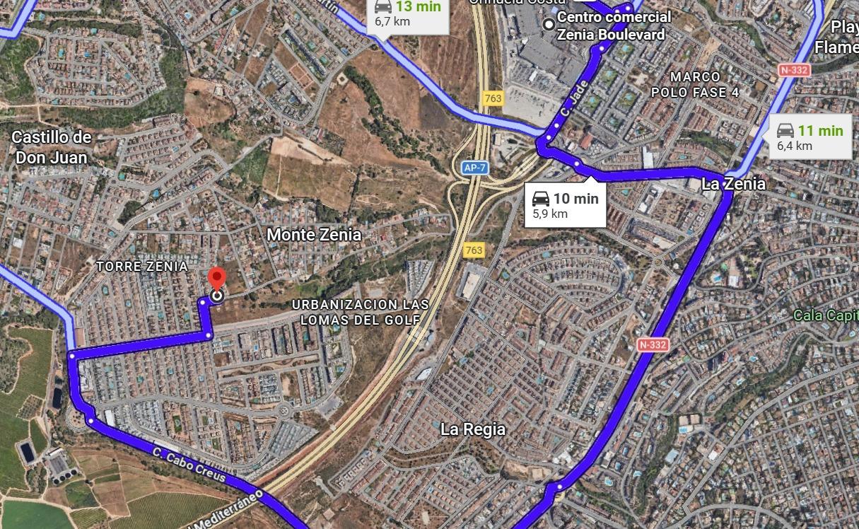 Resale - 2 Bedroom 1 Bathroom Apartment in Orihuela Costa - Monte Zenia  - Alicante