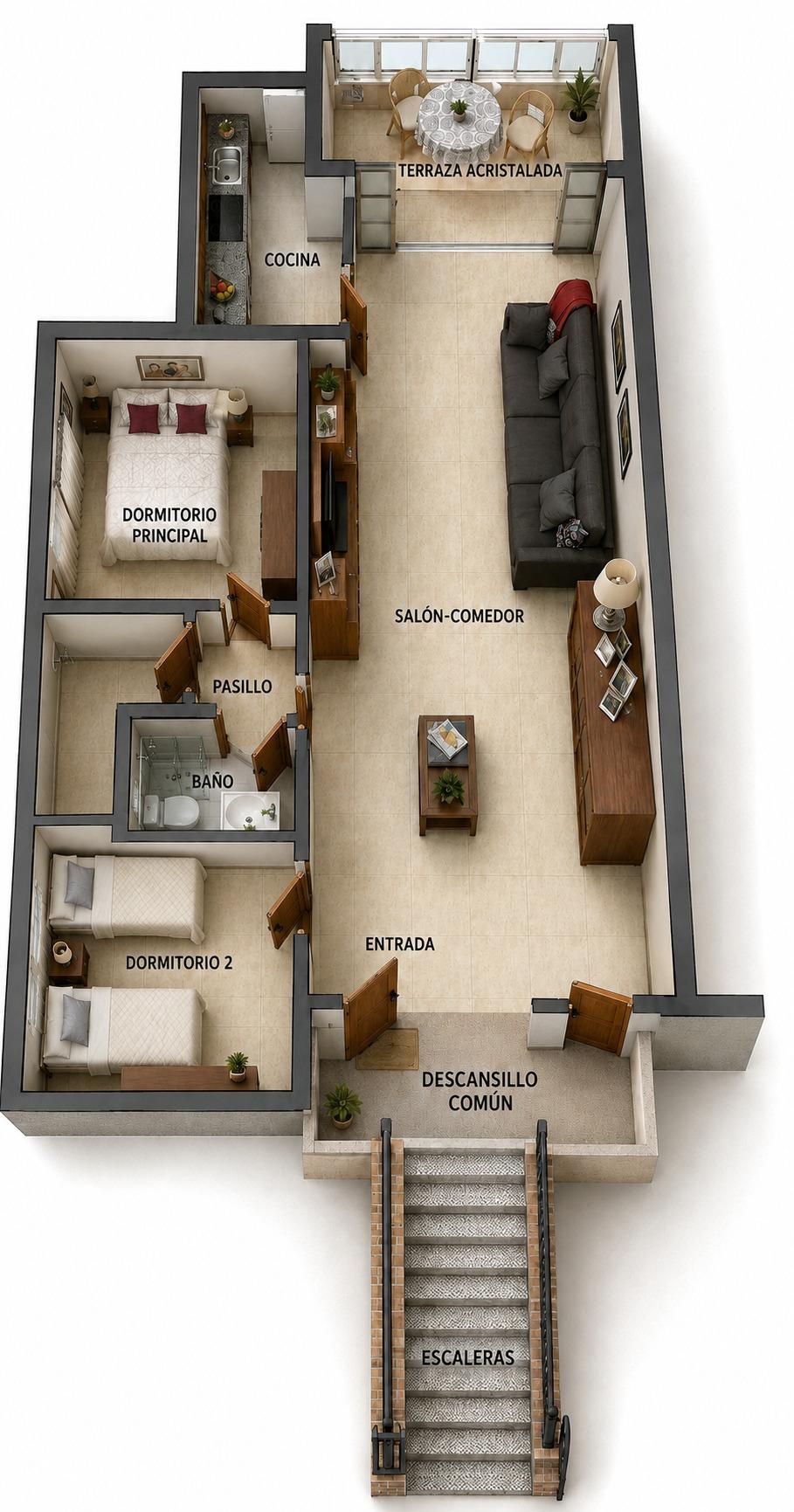 For sale - 2 Bedroom 1 Bathroom Bungalow in Torrevieja - aguas nuevas  - Alicante
