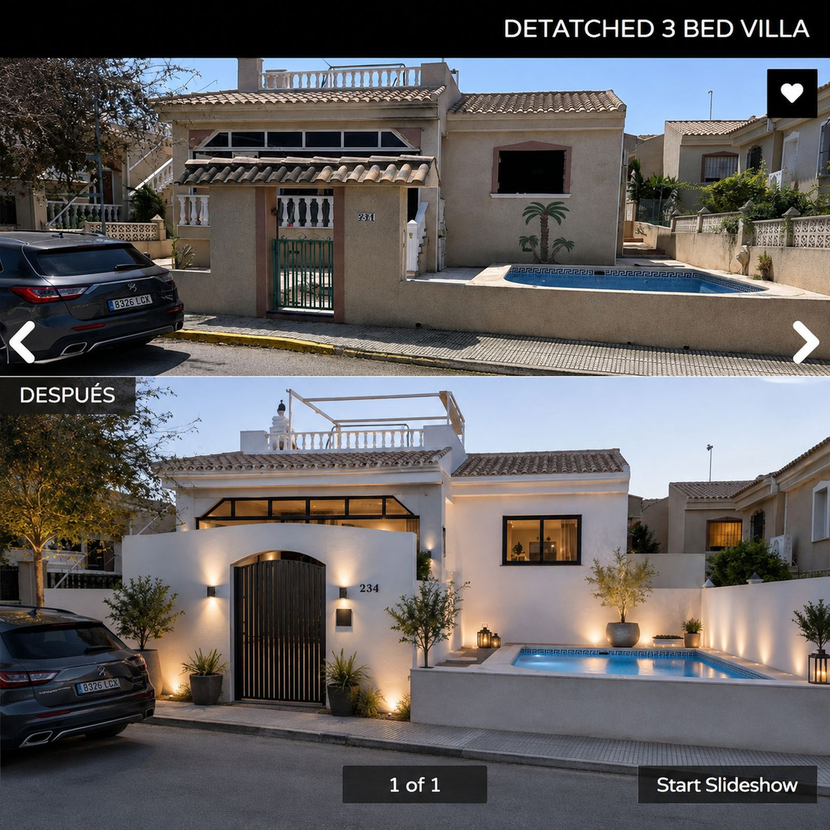 For sale - 3 Bedroom 1 Bathroom House - Detached Villa in Algorfa - Algorfa Centro  - Alicante