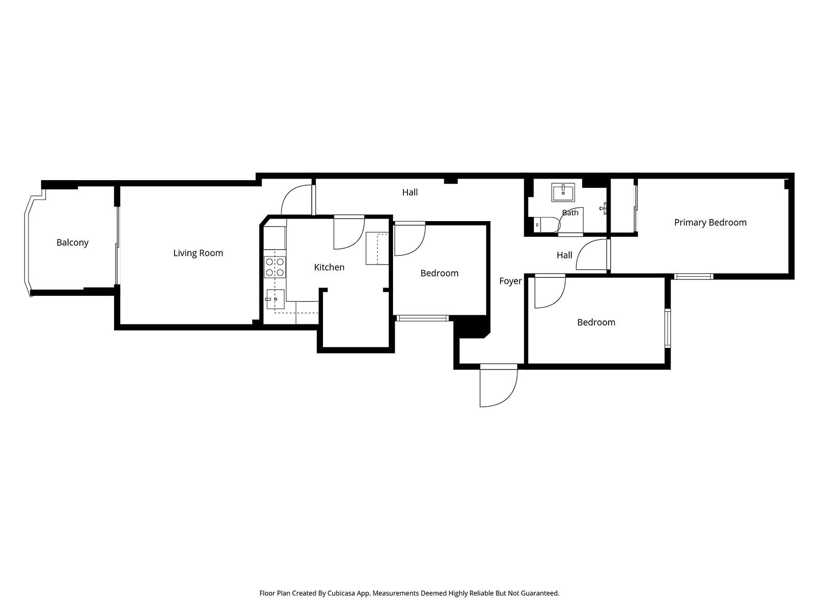 For sale - 3 Bedroom 1 Bathroom Apartment in Torrevieja - Playa De Los Locos  - Alicante
